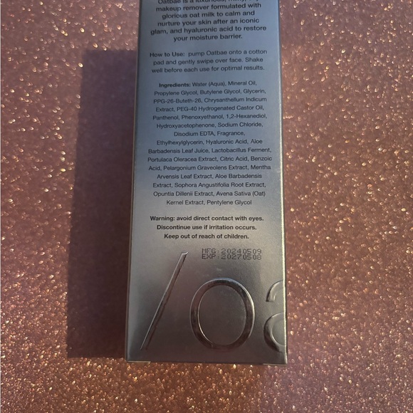 BNIB SEALED by toy factory /oatbae Hyaluronic Oat Milk Oil Make up remover! - Picture 6 of 6